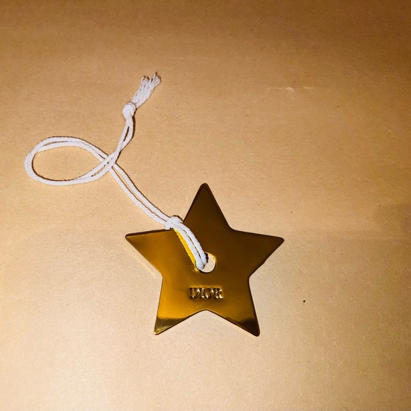 DIOR Gold Star Charm Ornament - Picture 2 of 6
